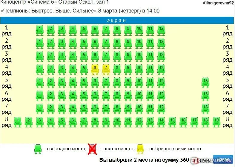 Синема 5 старый афиша