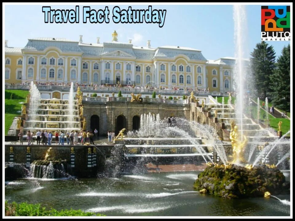 The peterhof palace is also