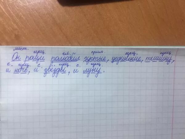 Разбирать густой