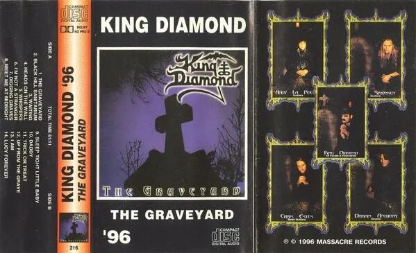 King Diamond the Graveyard обложка. King Diamond the Graveyard 1996. King Diamond the Graveyard 1996 фото. King Diamond Greatest Hits. Перевод песни meet you the graveyard cleffy