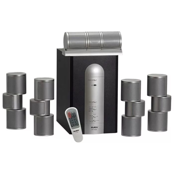 1 sven. Комплект акустики sven ht-425. 1 ht. Комплект акустики sven ht-425. Сабвуфер sven ht-425.