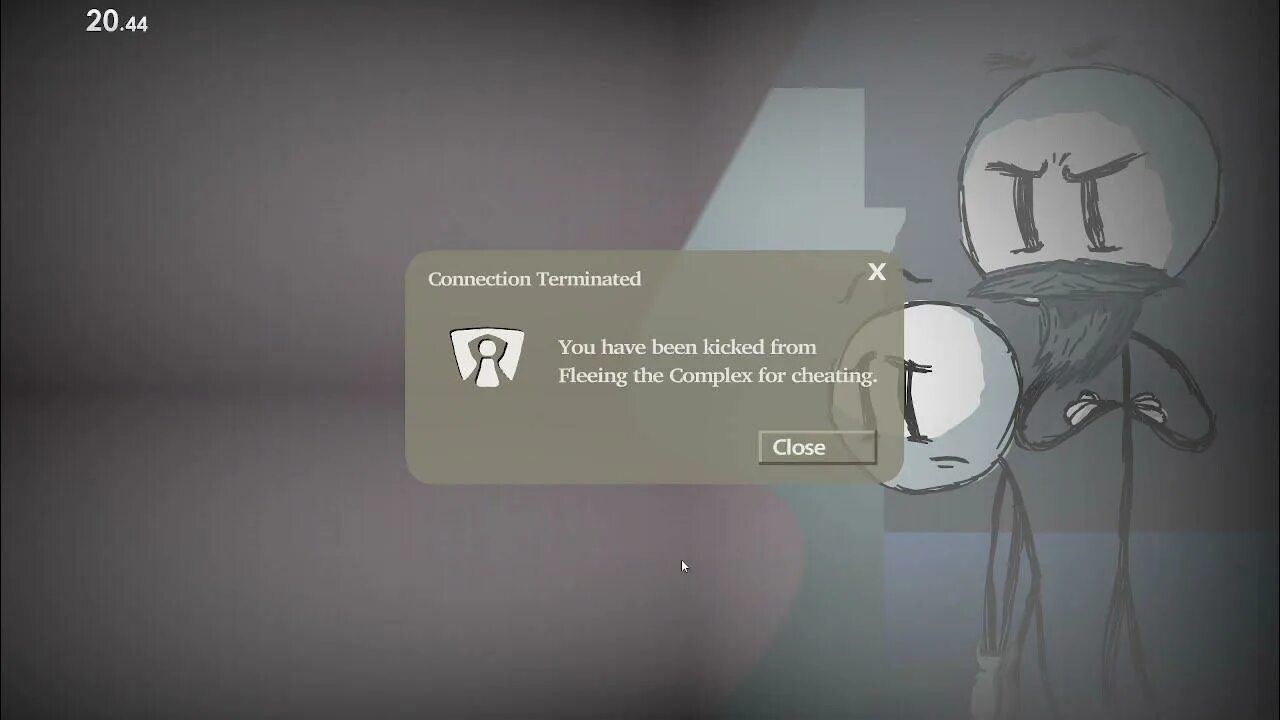 The connection was terminated. Fleeing the complex. the complex 2025 игра. connection terminated. fleeing the complex 2.