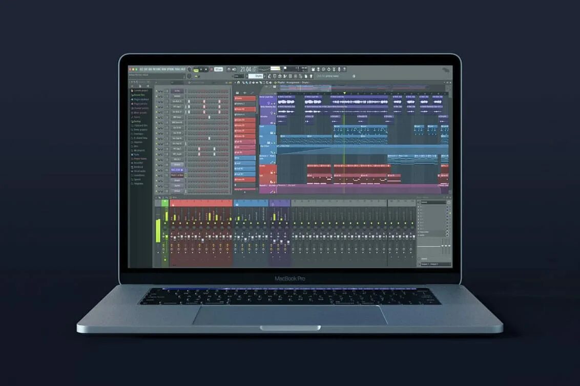 Фл студио на ноутбуке. FL Studio 20. FL Studio Mac os. MACBOOK С FL студио. Fl studio 20 бесплатная версия