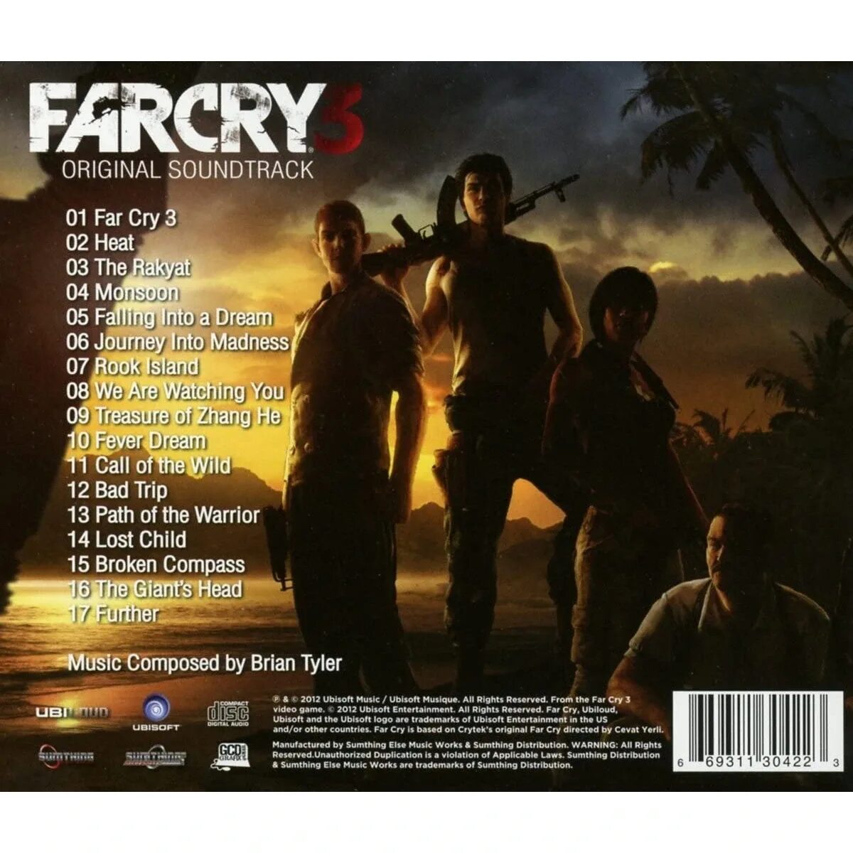 Far Cry 3 (2012). Far Cry 3 OST. Far Cry 3 Original Soundtrack. Brian Tyler far Cry 3.