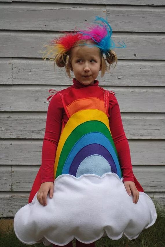Костюм радуги. Детский костюм радуги. Костюм для девочки облачко. Костюм радуги для девочки. Смешной наряд в садик