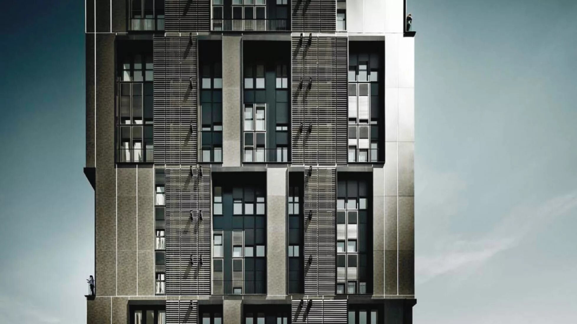 Жилые здания конструкции. Social housing tower of 75 units in europa square / roldán + berengué. современные жилые здания. фасады многоэтажных жилых зданий. фасады высотных зданий.