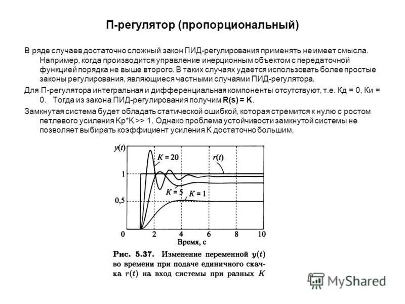 Пид интегральный регулятор. Пид интегральный регулятор