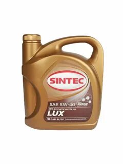 Sintec platinum 5w 40 4 л