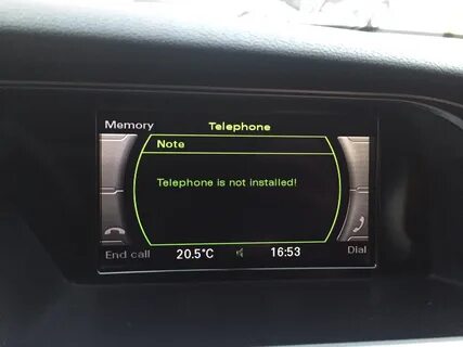 Ауди подключить блютуз