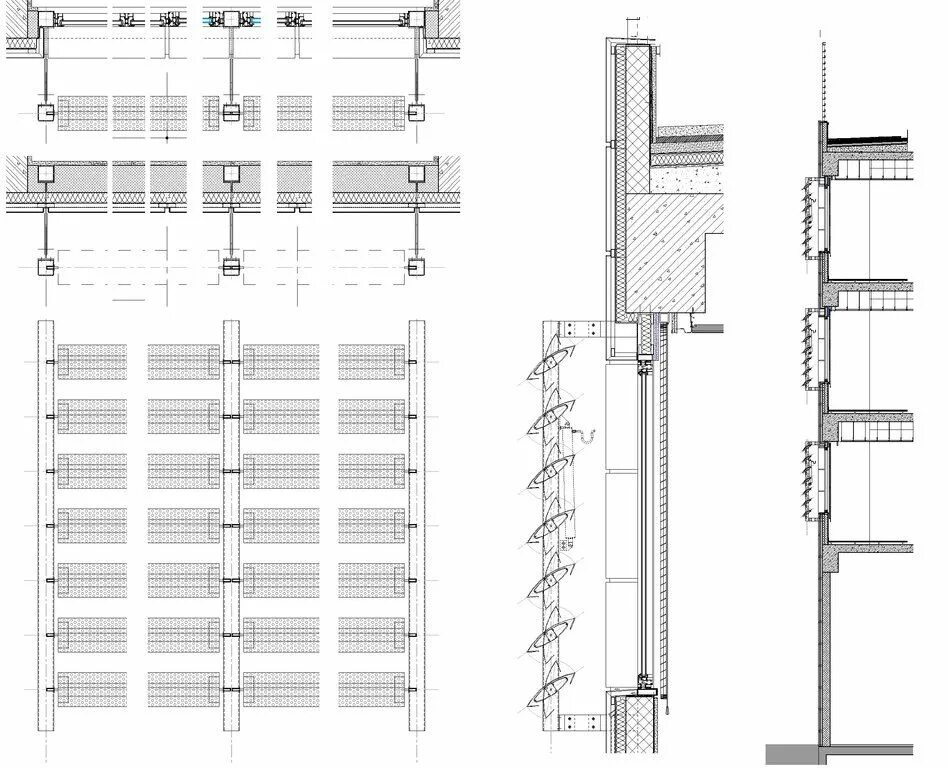 Detail coring. Архитектура detail. конструкция double skin facade узел. facade details. facades plan dwg.