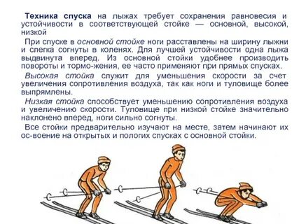 Главная сила действующая на лыжника при спуске