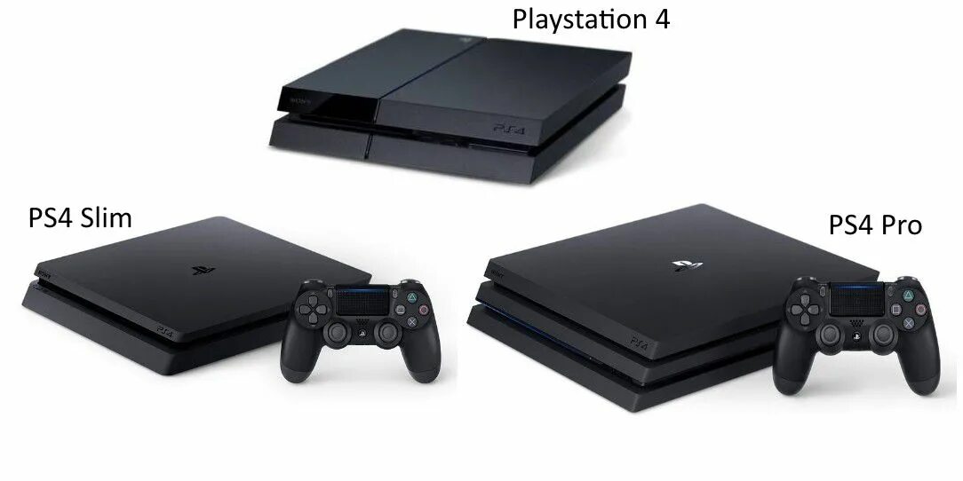 Что означает ps4. Sony PLAYSTATION 4 Pro Slim. Sony PLAYSTATION 4 Slim и fat. Sony ps4 Slim от fat. PS Slim 4 1тб.