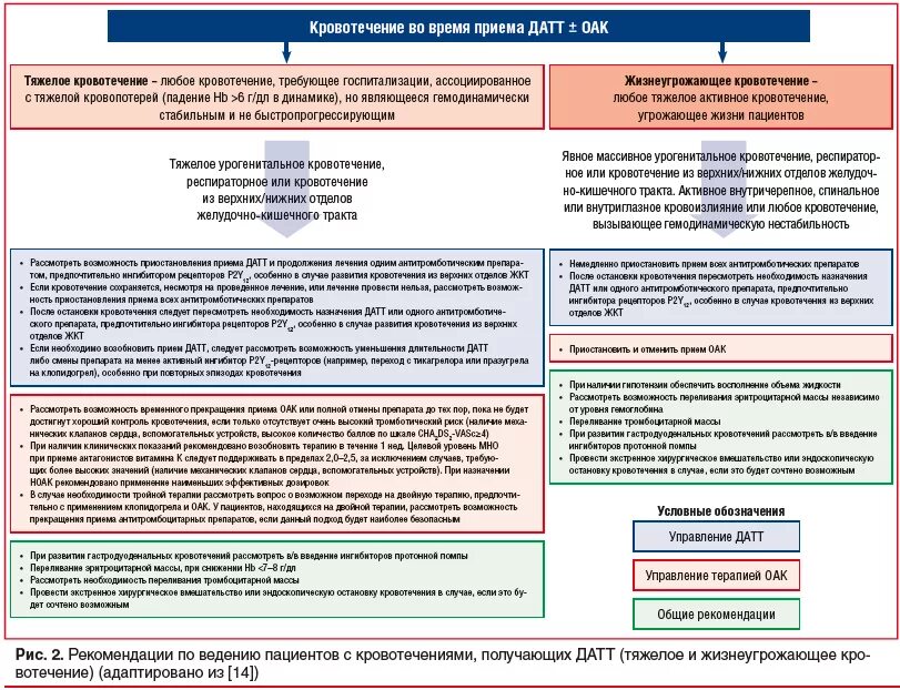 Рекомендации по ведению пациентов. Тактика ведения пациента с ИБС. Факторы риска кровотечений. Факторы риска кровотечений у пациентов с Окс. Операции высокого риска кровотечений.