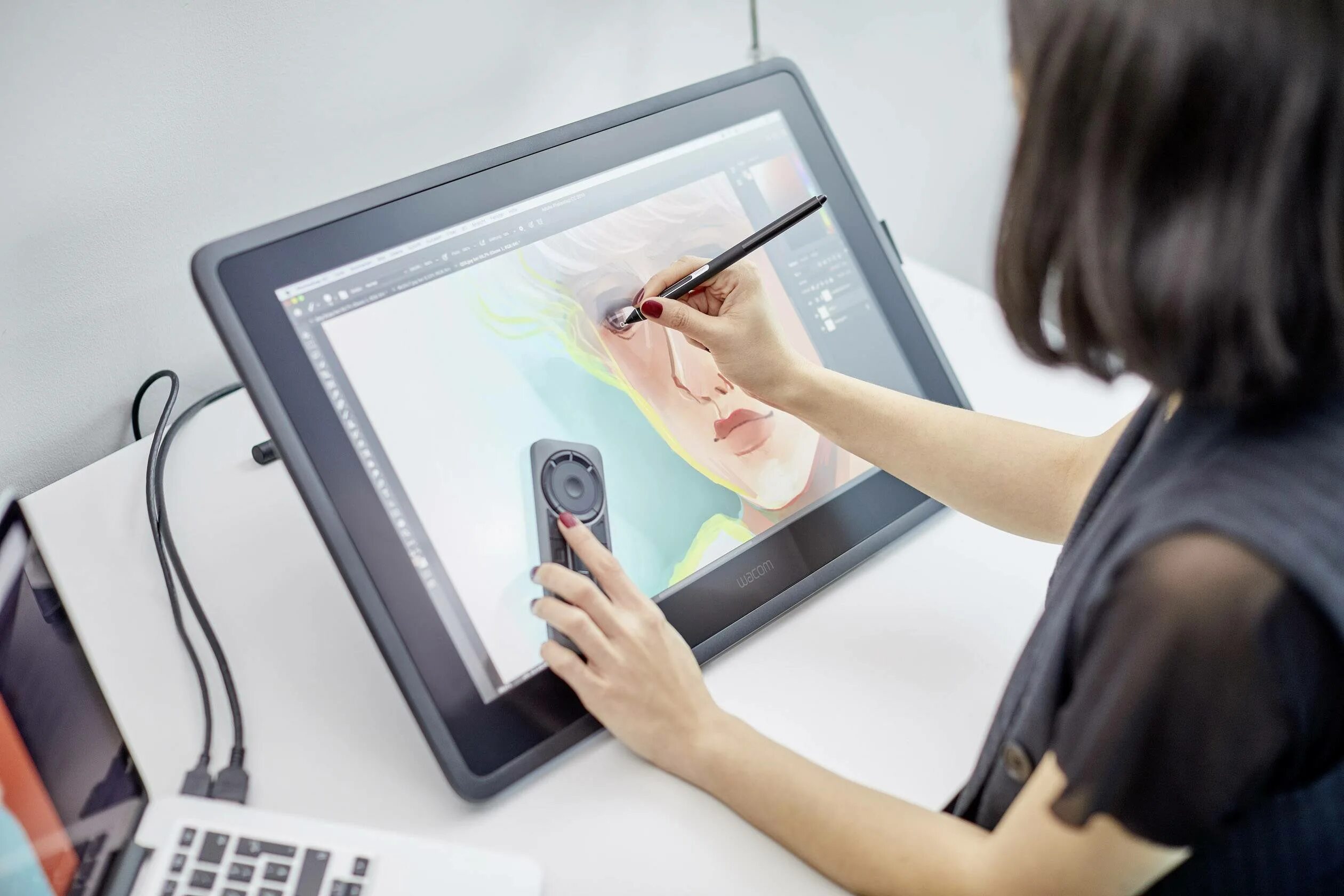 Графический планшет-монитор Wacom Cintiq 16. Графический планшет Wacom Cintiq 22. Интерактивный перьевой дисплей Wacom Cintiq 16. Wacom Cintiq 22 dtk-2260. Wacom с экраном