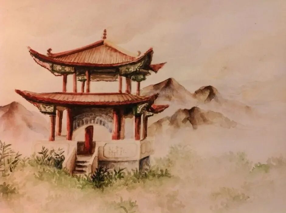 Китайская деревня в древности. Цю ин (1494-1552). Китайская живопись 16 века. Китай рисунок. Китайский император рисунок.