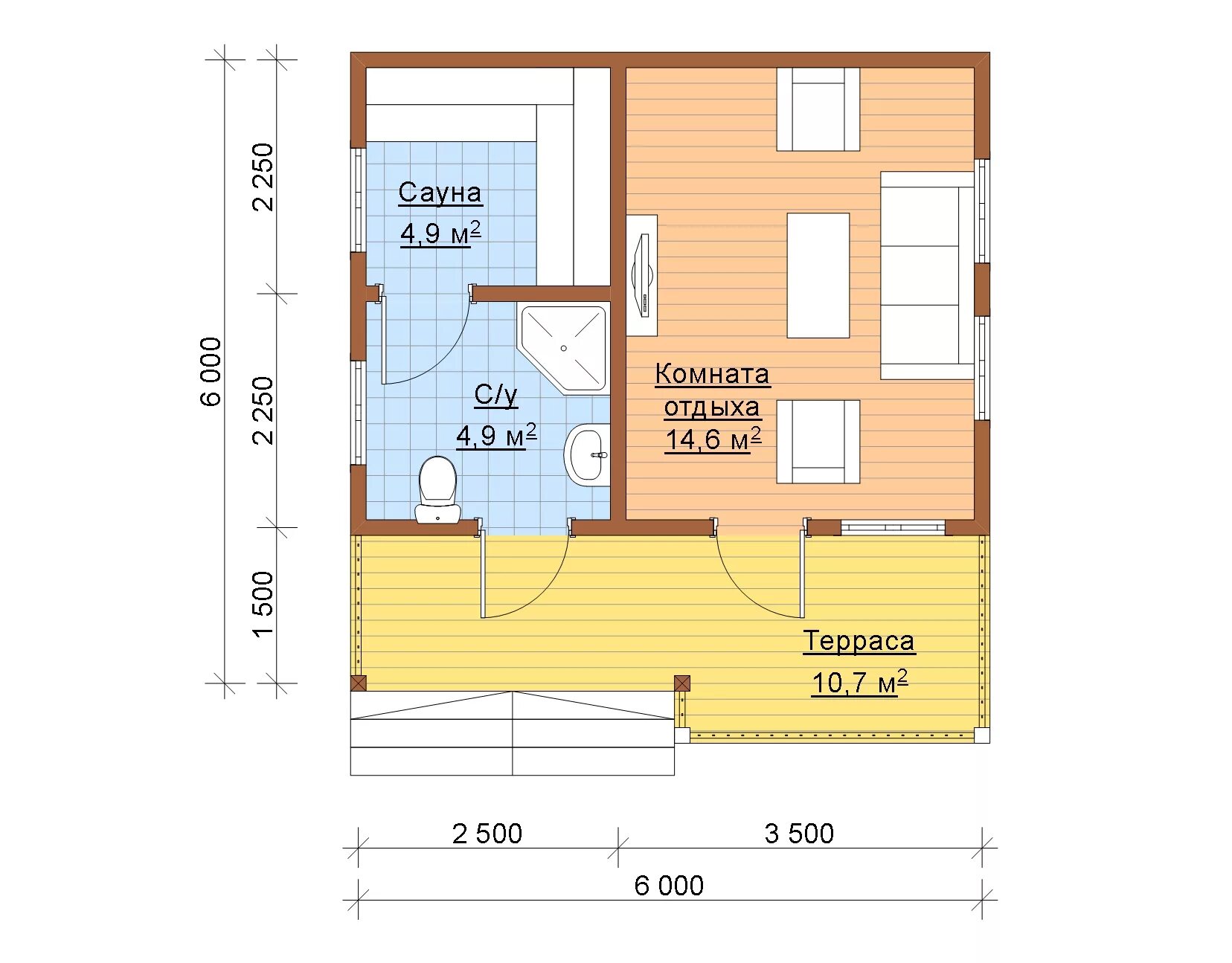Дачный дом 6х6 планировка из бруса. Планировка одноэтажного каркасного дома 6х6 с санузлом. Дачный каркасный домик 6х6 планировка. Дачный дом 1 этаж 6х6 планировка с санузлом. Планировка дома 6 на 6 с санузлом