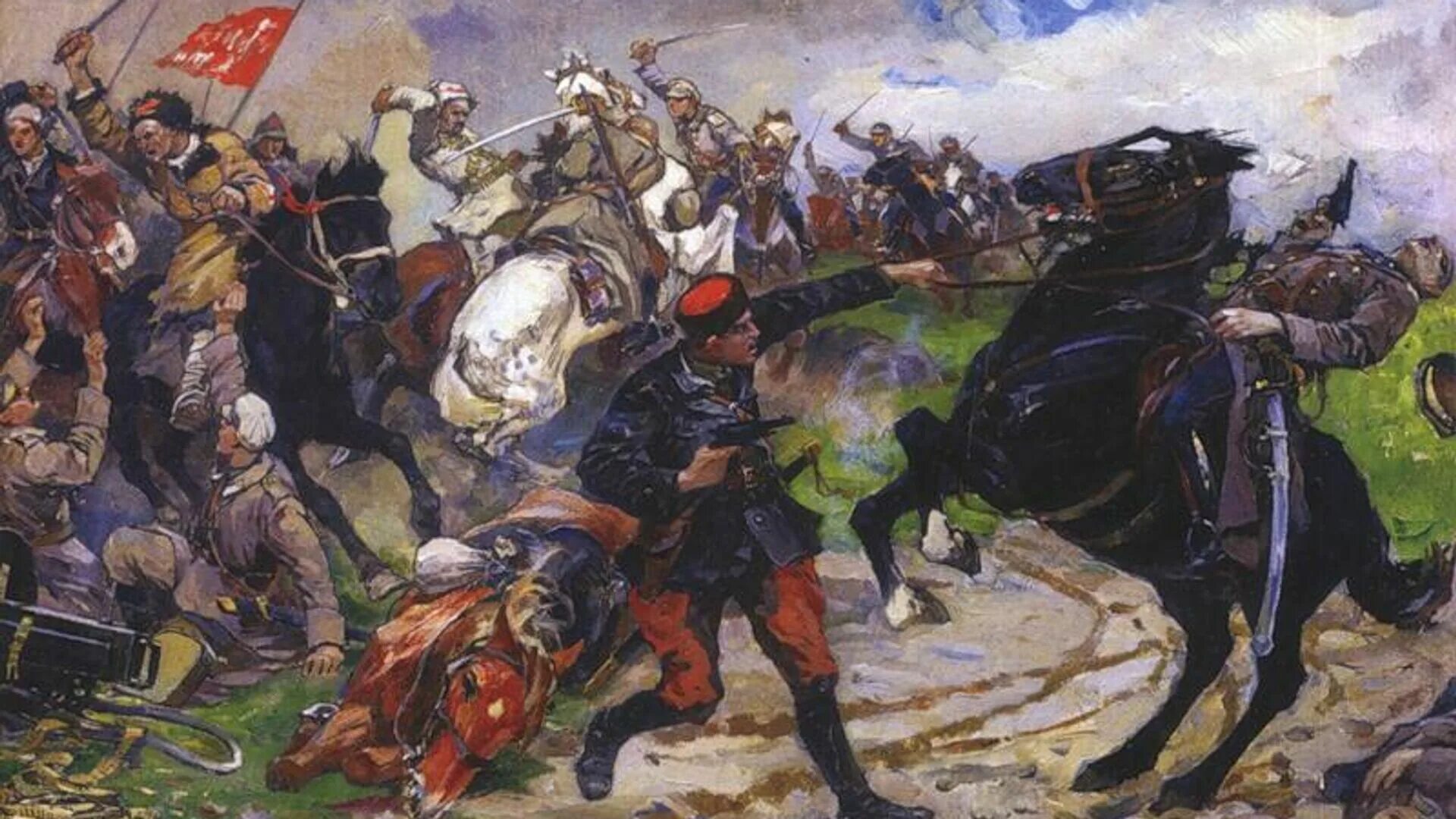 Бой красных и белых. Бой белой и красной. Бой белой и красной. Бой белой и красной. Самокиш кавалерийская атака.