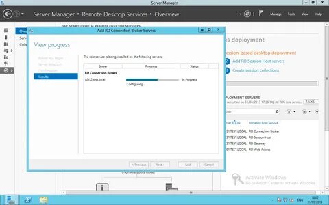 Remote desktop services