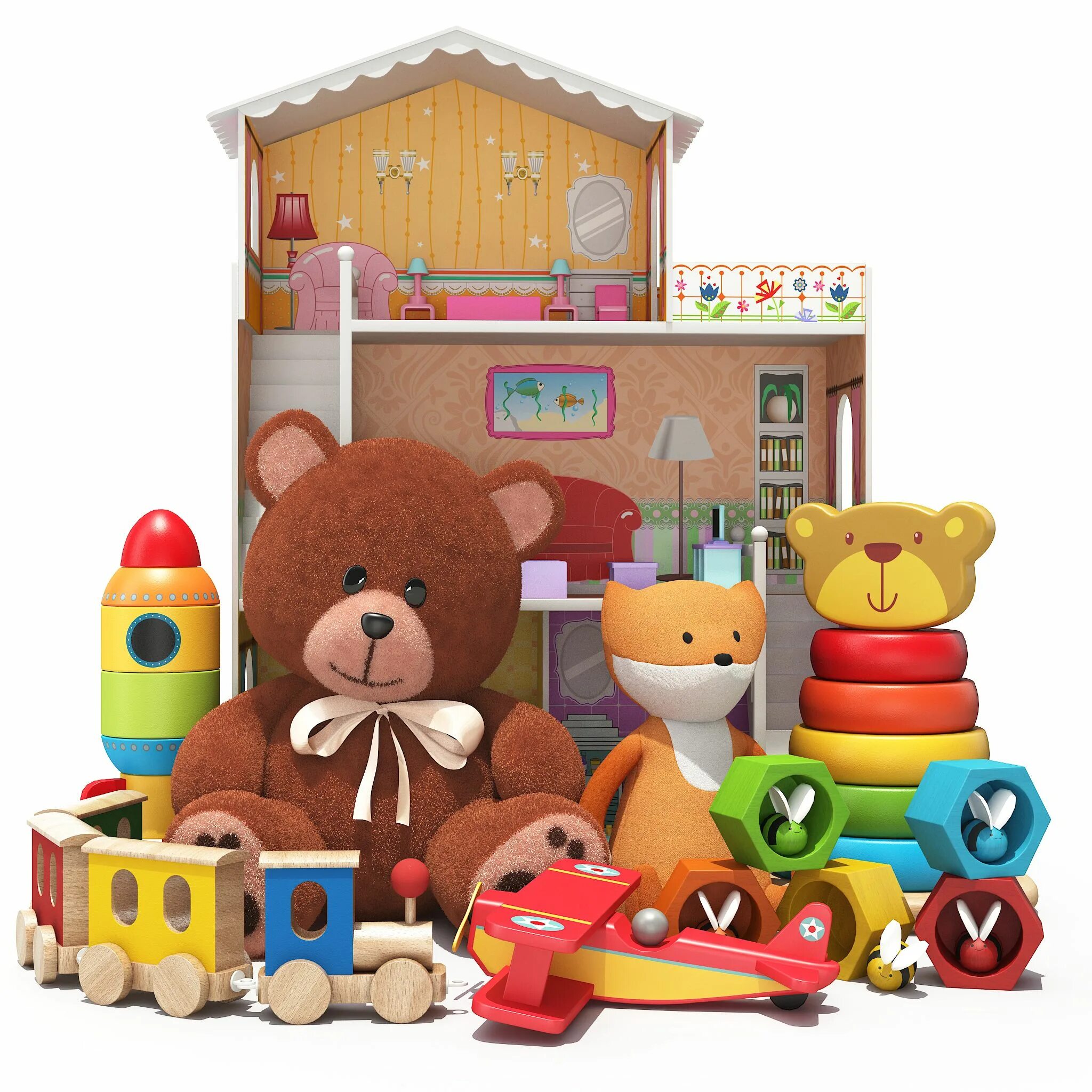 D toys. Коллекция 3д игрушки для детей. 3d игрушки растений и игрушек на белом фоне. Игрушки блоптоп на белом фоне. 3d Toy.