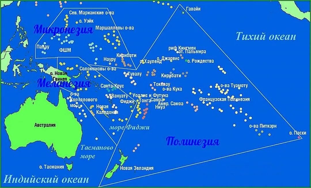 Где находится океания. Острова Меланезия Микронезия Полинезия на карте. Микронезия Полинезия Меланезия на карте. Маркизские острова на карте Океании.