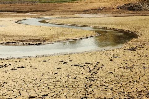 В какой водоем впадает или пересыхает река