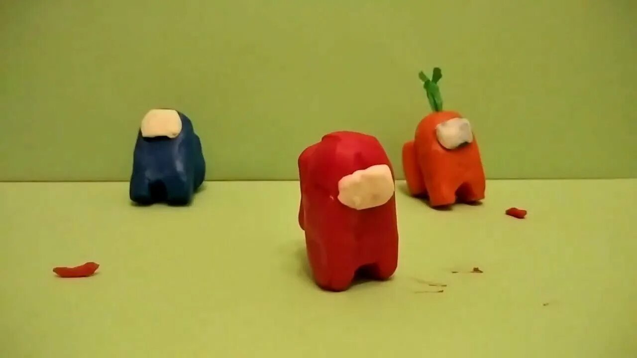 видео лепка асу. как слепить из пластилина амонг ас. диорама амонг ас. видео лепка асу. Among us из глины.