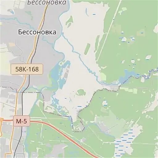 Пенза заречный расстояние