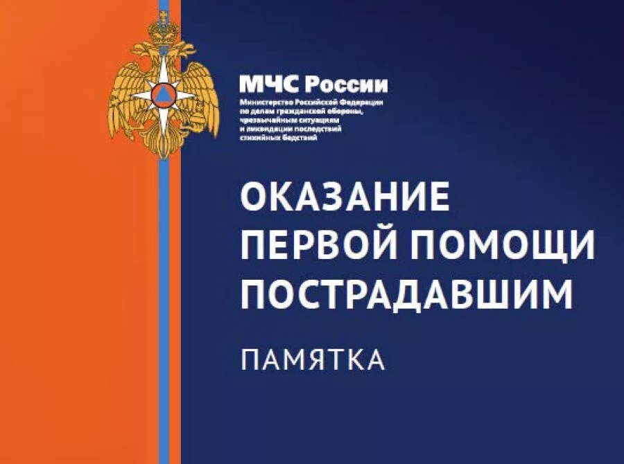 Книга мчс россии. Памятка МЧС оказание первой помощи пострадавшим. Методичка МЧС по оказанию первой помощи. МЧС памятка по оказанию первой. Памятка МЧС России об оказании первой помощи.