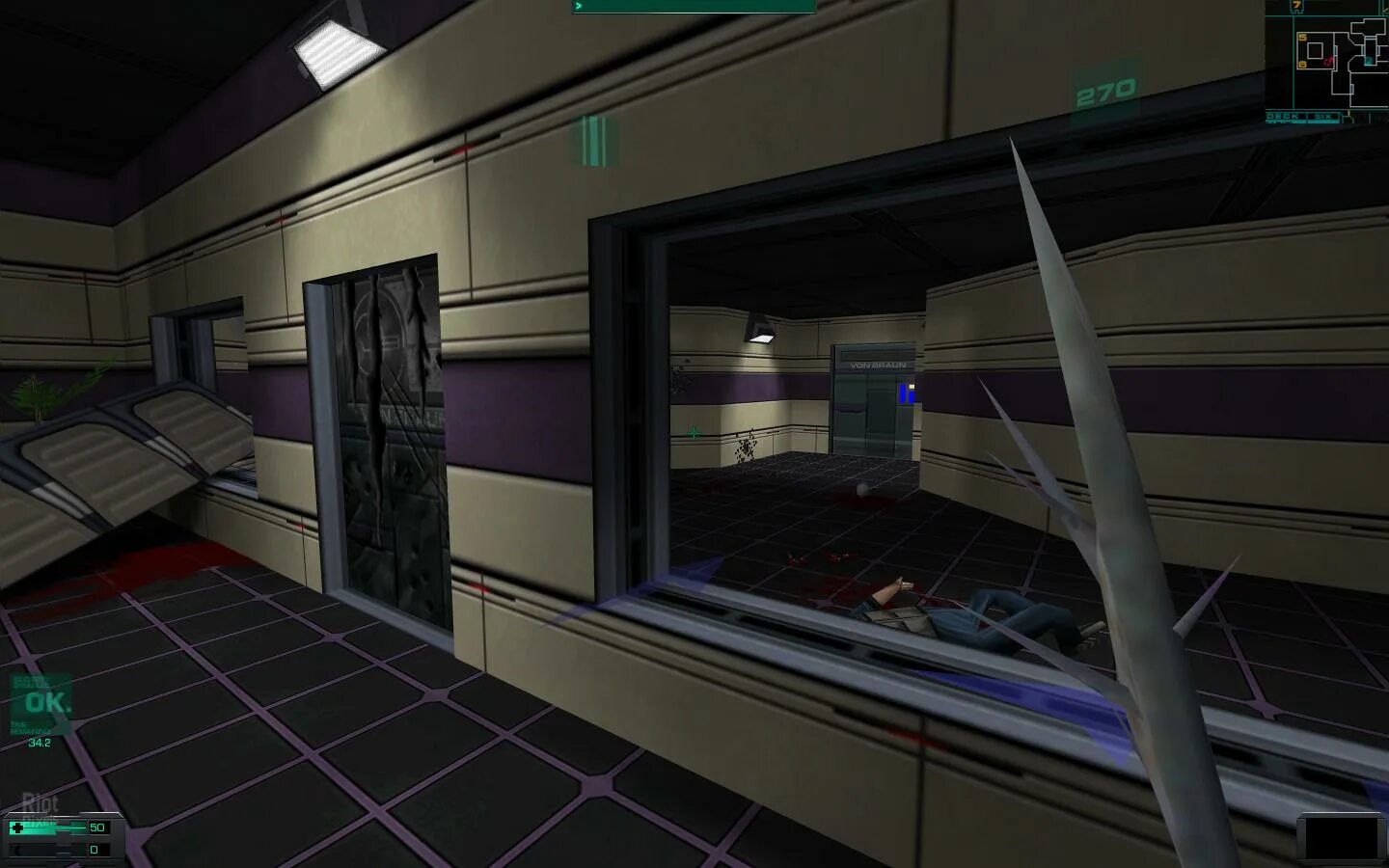 Сервера шока. System Monica System Shock 2.