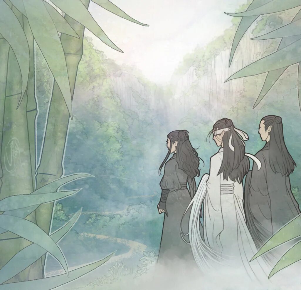 поход силуэт. One walks. Louis rain.