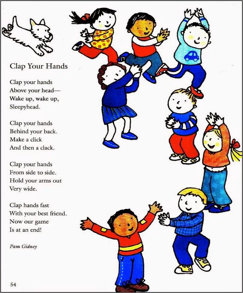 Включи песню clap clap clap. Clap your hands. Clap Clap your hands. Стих Clap your hands. Стихотворение hand in hand.