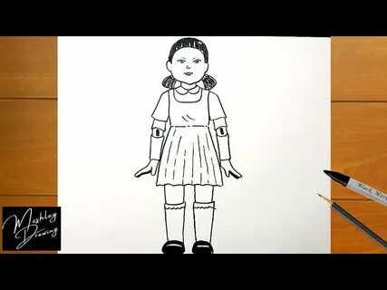 Игра нарисуй куклу
