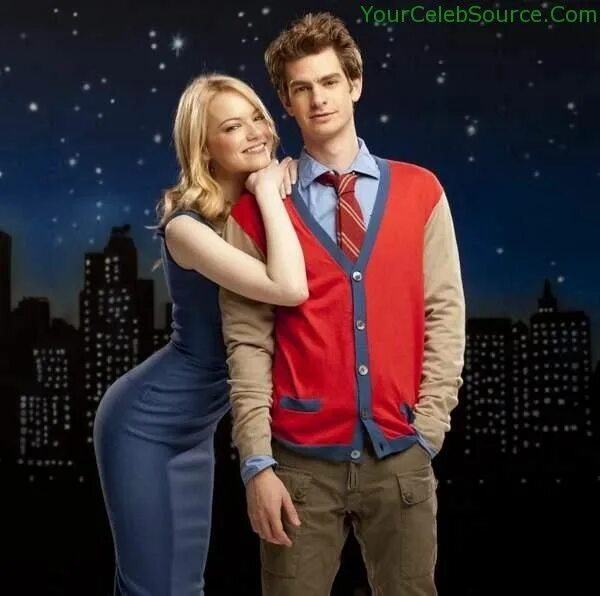 They us this weekend. Andrew Garfield Gwen Stacy.