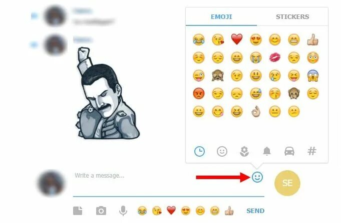 Как сделать эмодзи в тг