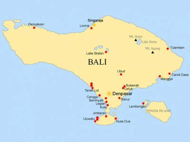 Где бали в какой стране на карте. Остров Бали на карте. Расположение острова Бали на карте. Чангу Бали на карте. Районы Бали.