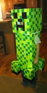 Homemade creeper costume complete Old halloween costumes, Baby boy hallowee...