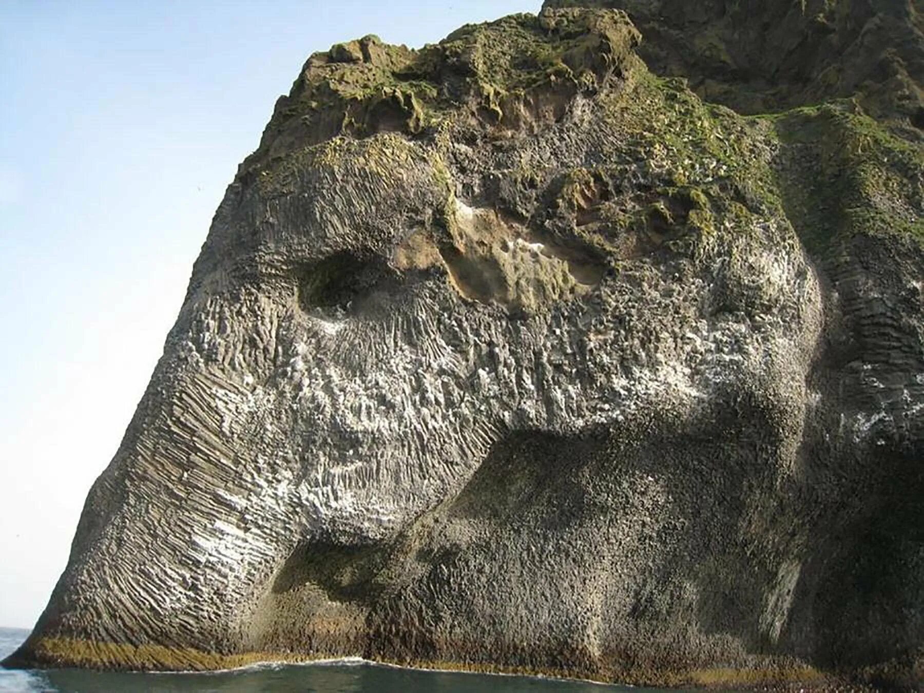 Слоновья скала в Исландии. Хеймаэй скала слон. Скала - слон острова Хеймаэй. Скала Элефант Исландия. Скалы похожие на людей