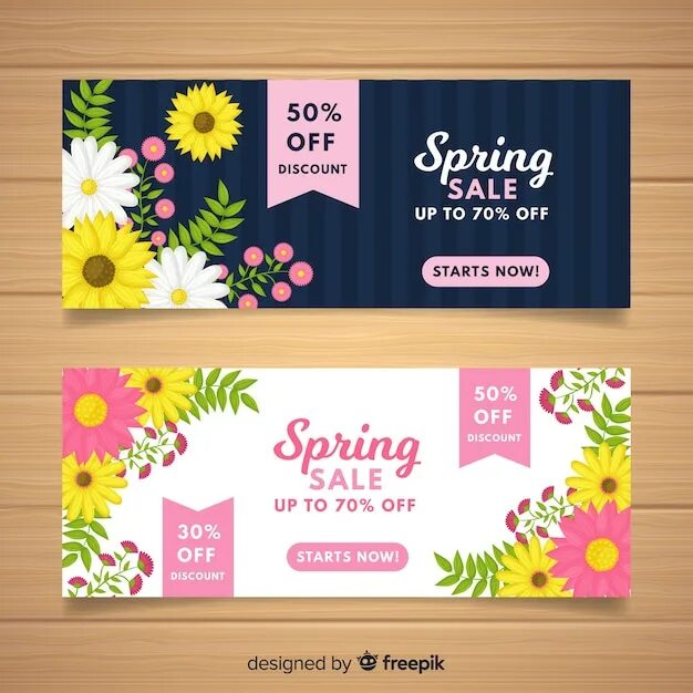 Весенняя листовка. Весенняя распродажа баннер. Spring sale banner.