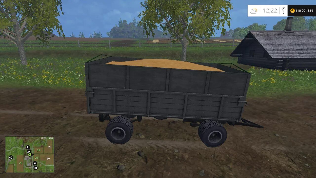 Farm simulator 15 прицепы