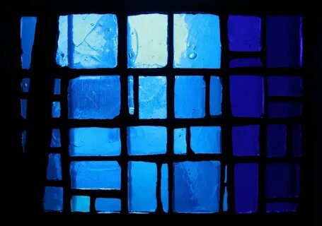 Blue window
