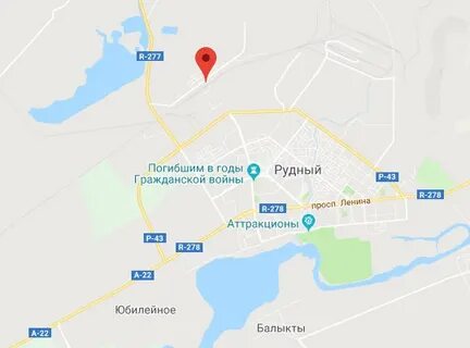 Карта рудного