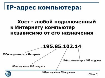 2 адреса на компьютере