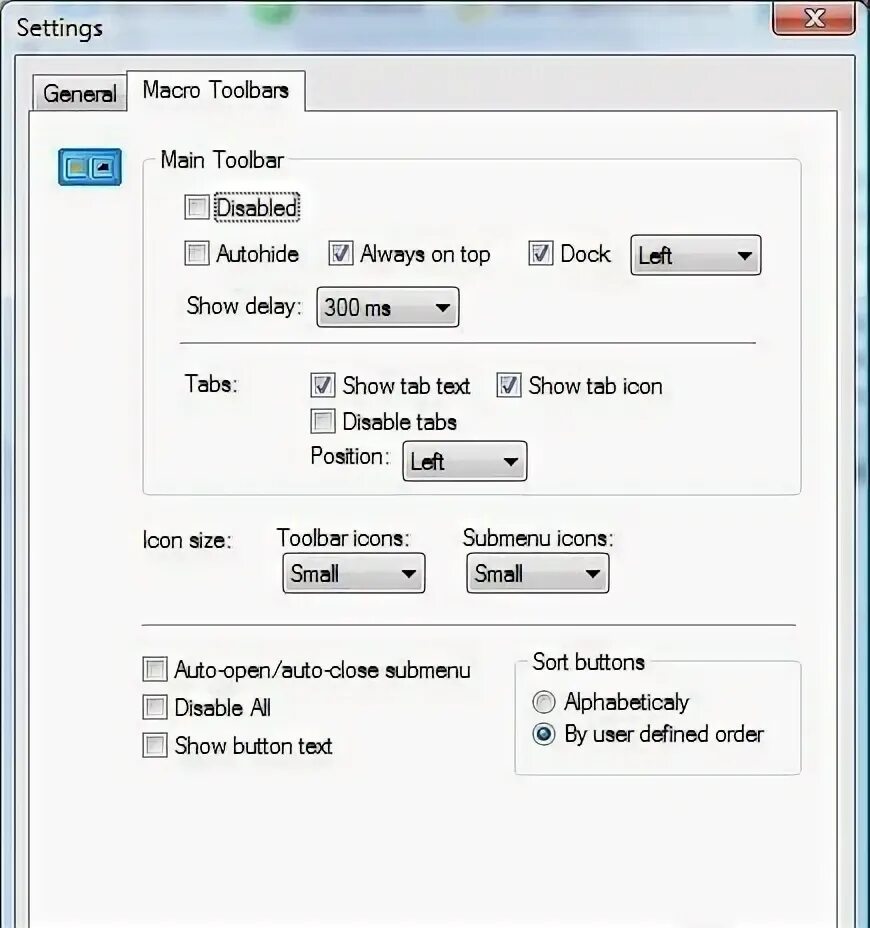 Best macro settings. Best macro settings