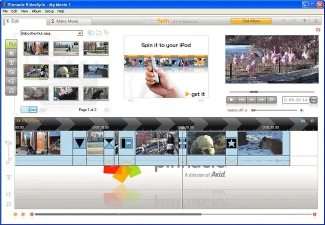 Pinnacle VIDEOSPIN. VIDEOSPIN 2.0. 3 Пинакл. Pinnacle VIDEOSPIN логотип.