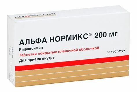 Как принимать таблетки альфа нормикс