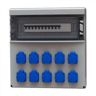 Щит с розетками ip54