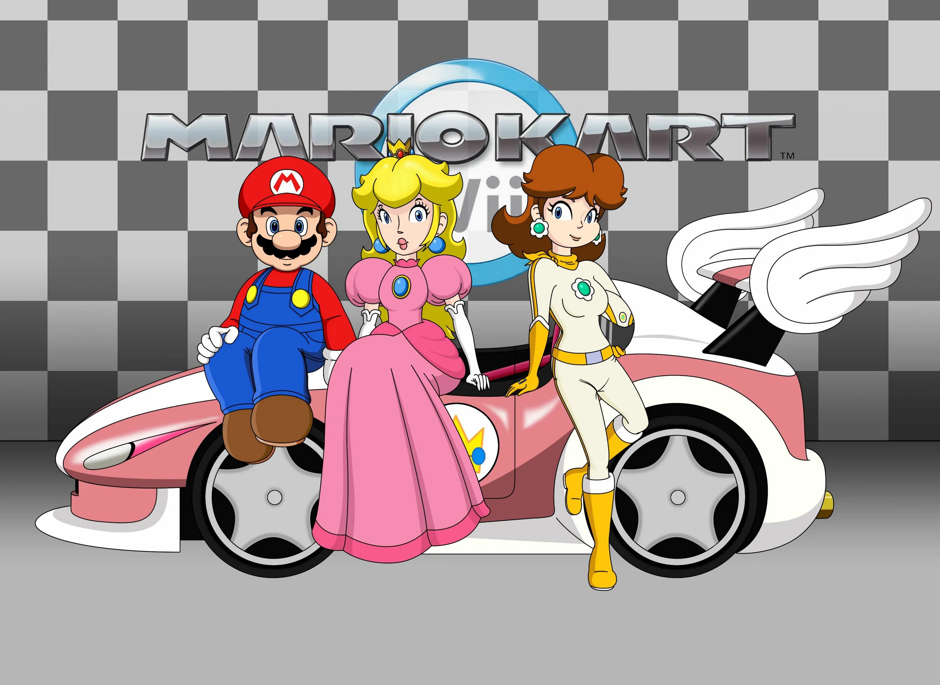 Принцесса едет. Mario Kart Wii. Марио карт Пич. Princess Peach Mario Kart. Mario Kart принцессы.