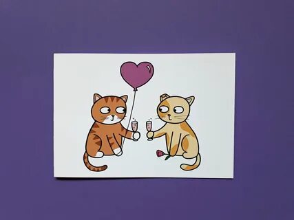 Стикеры котики для открытки из тик тока