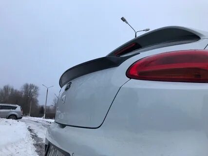Нижний спойлер