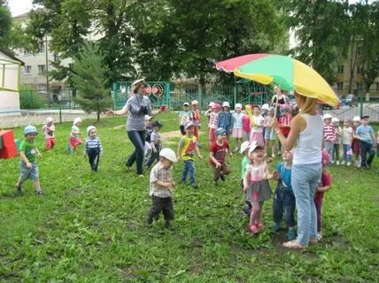 Игра дождик младшая группа